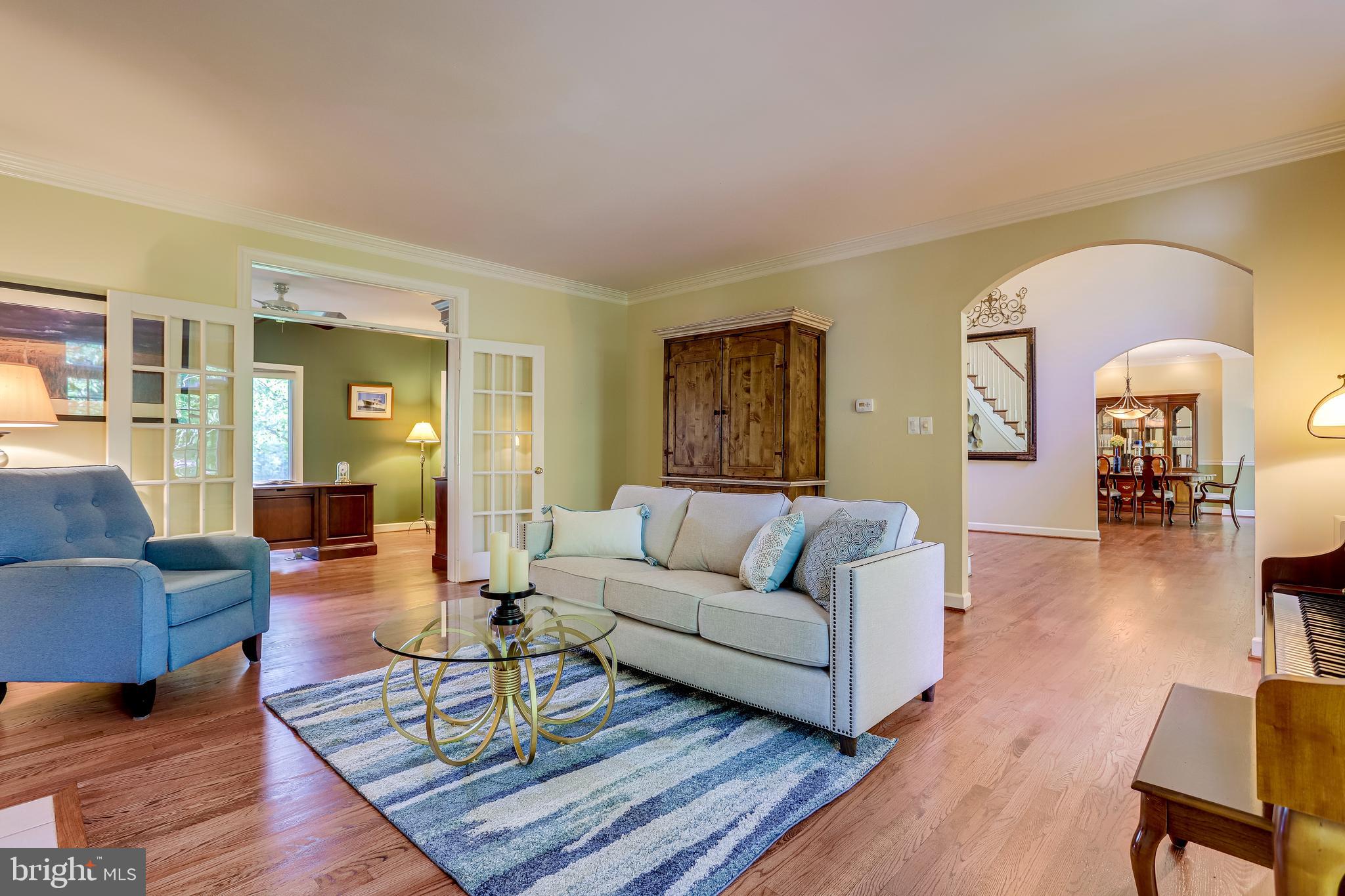 11315 Bright Pond Lane Reston, VA 20194 - Photo 8 of 56 Generously sized living room to the left of foyer