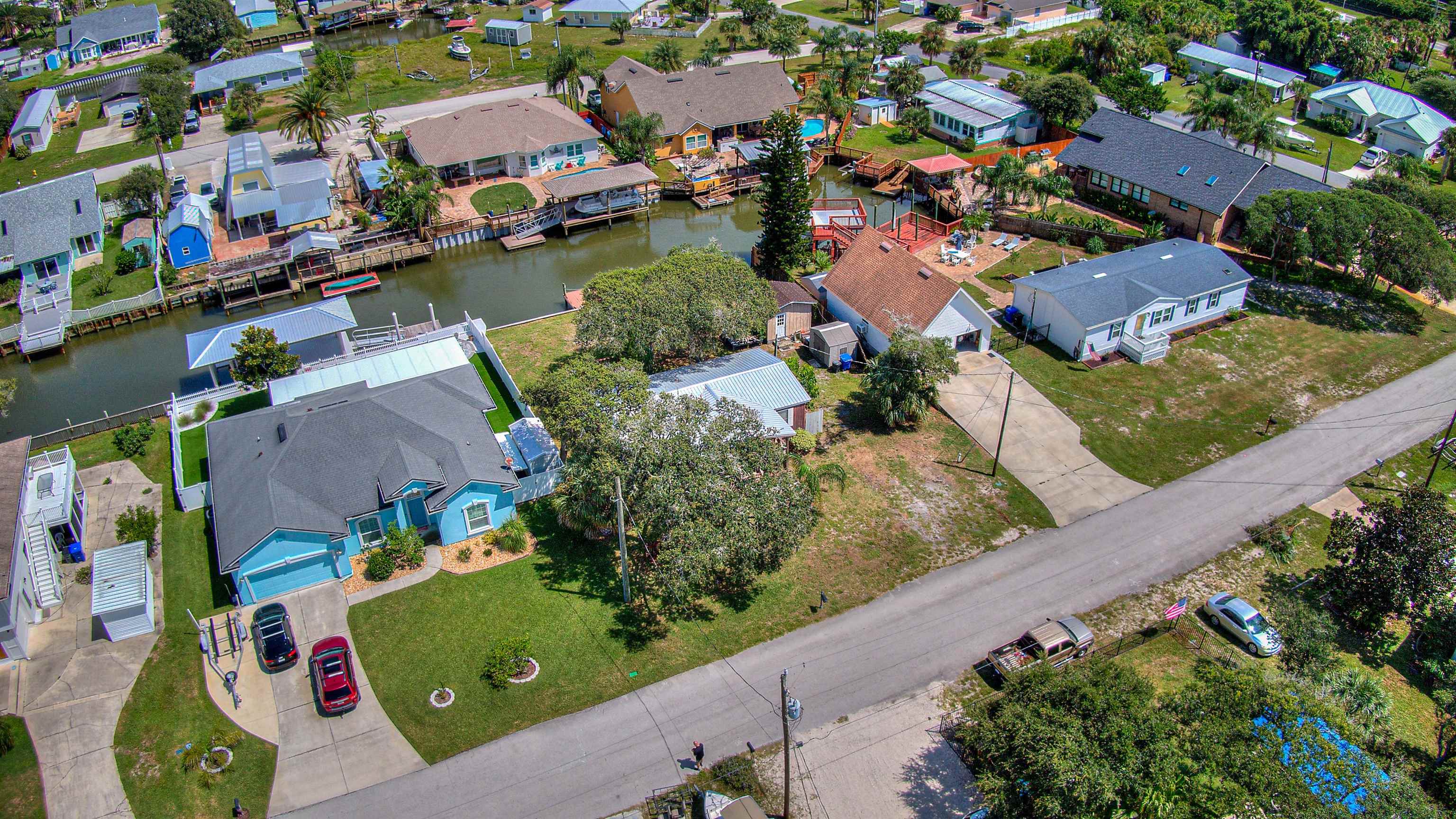 212 Ventura Road St. Augustine, FL 32080 - Photo 4 of 17 an aerial view of a houses with outdoor space