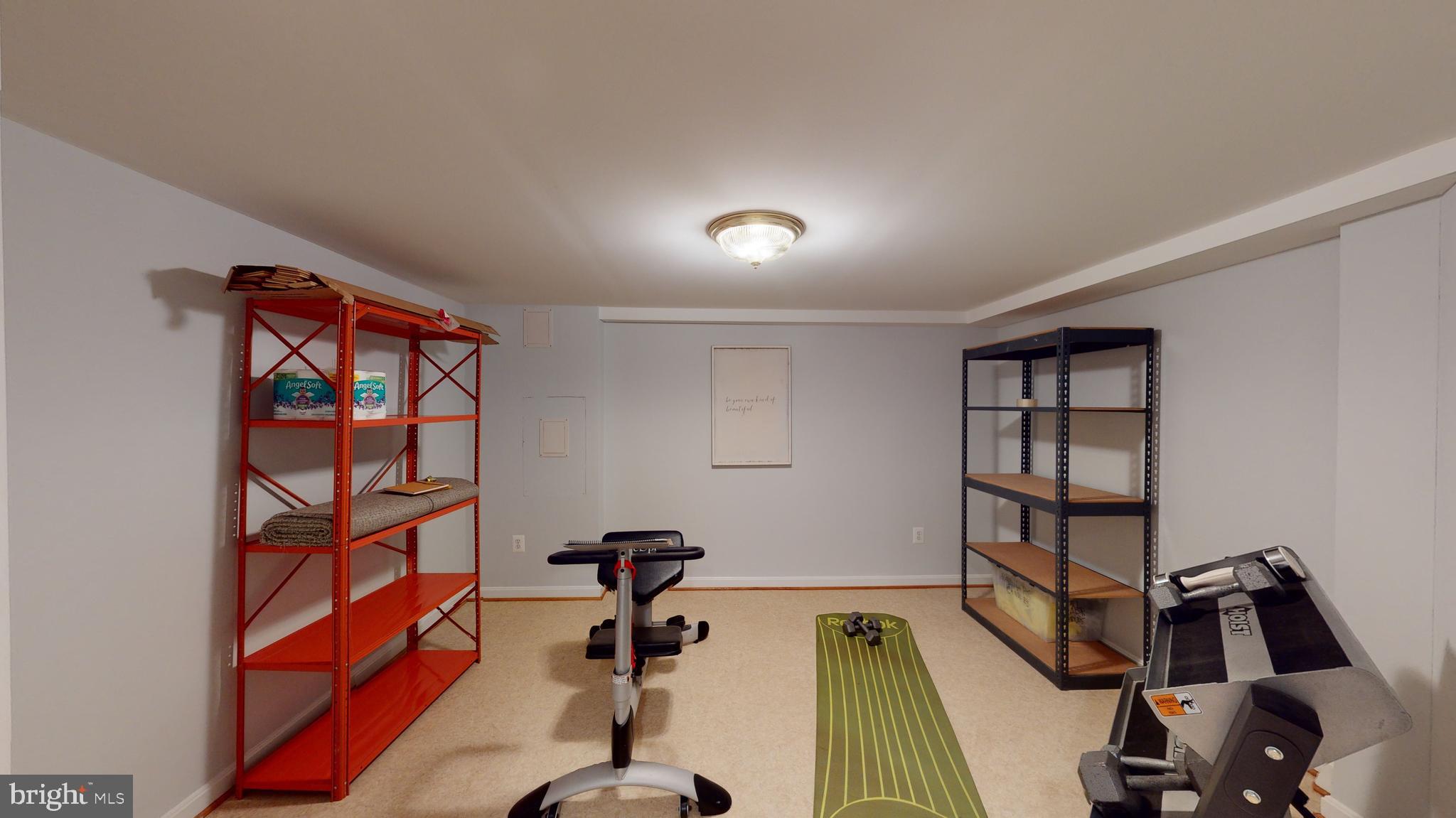 11609 Springhouse Place Reston, VA 20194 - Photo 28 of 41 Lower Level 2nd Bonus Room Used as Exercise Space.