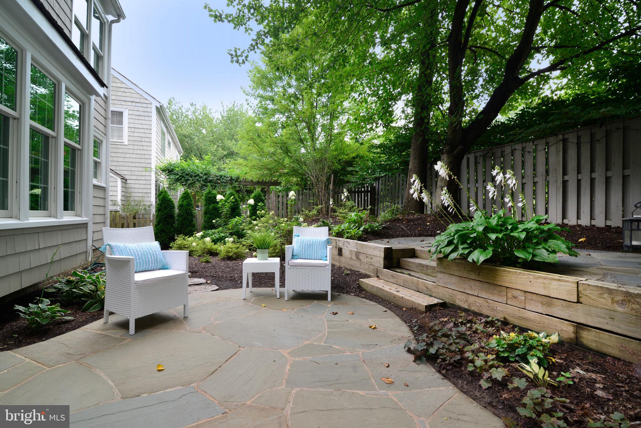 11609 Springhouse Place Reston, VA 20194 - Photo 32 of 41 Enjoy Sitting on Your Private Flagstone Patio.