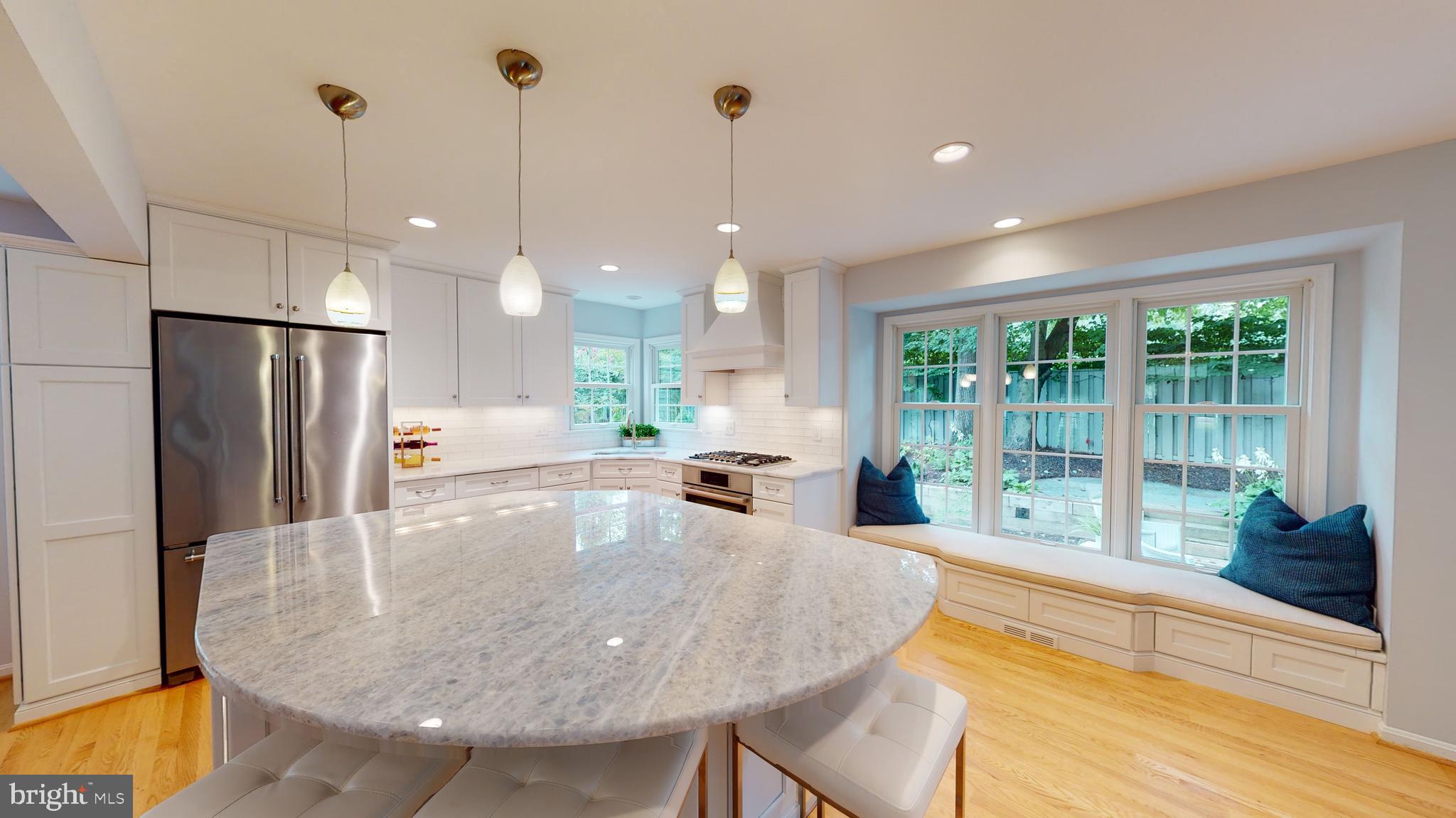 11609 Springhouse Place Reston, VA 20194 - Photo 4 of 41 Center Island w/Built-In Microwave, TrashCompactor