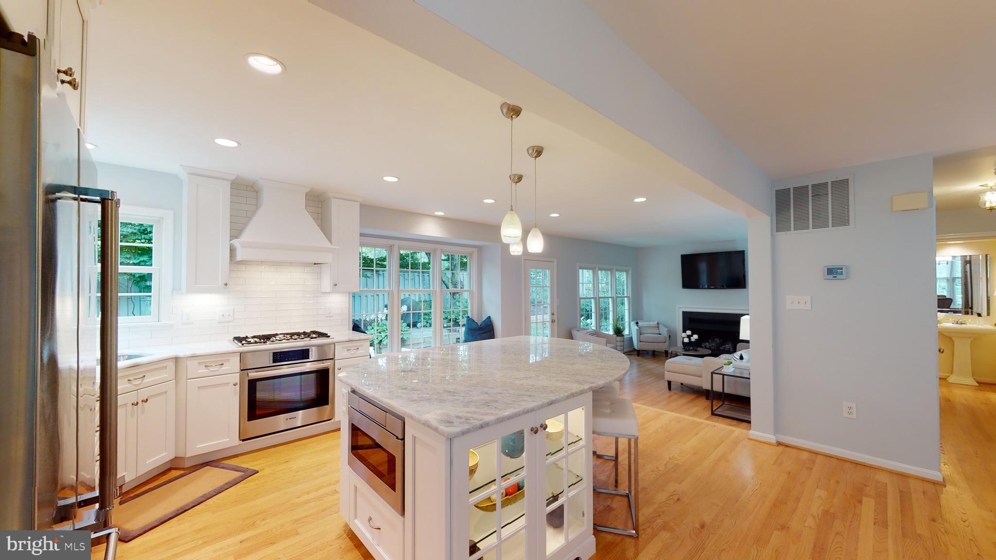 11609 Springhouse Place Reston, VA 20194 - Photo 6 of 41 View of Kitchen to Family Room.