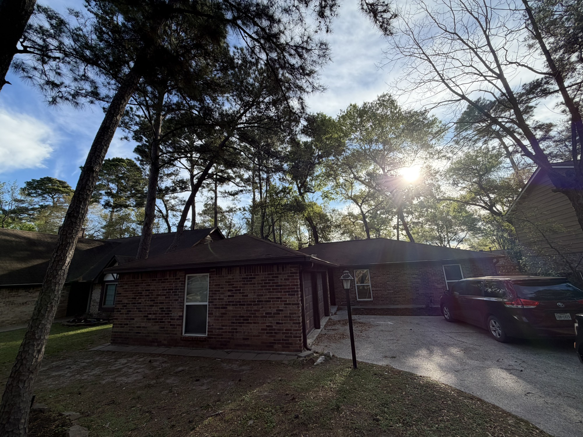 70 Brookflower Road Spring, TX 77380 - Photo 12 of 16 a front view of a house with a yard