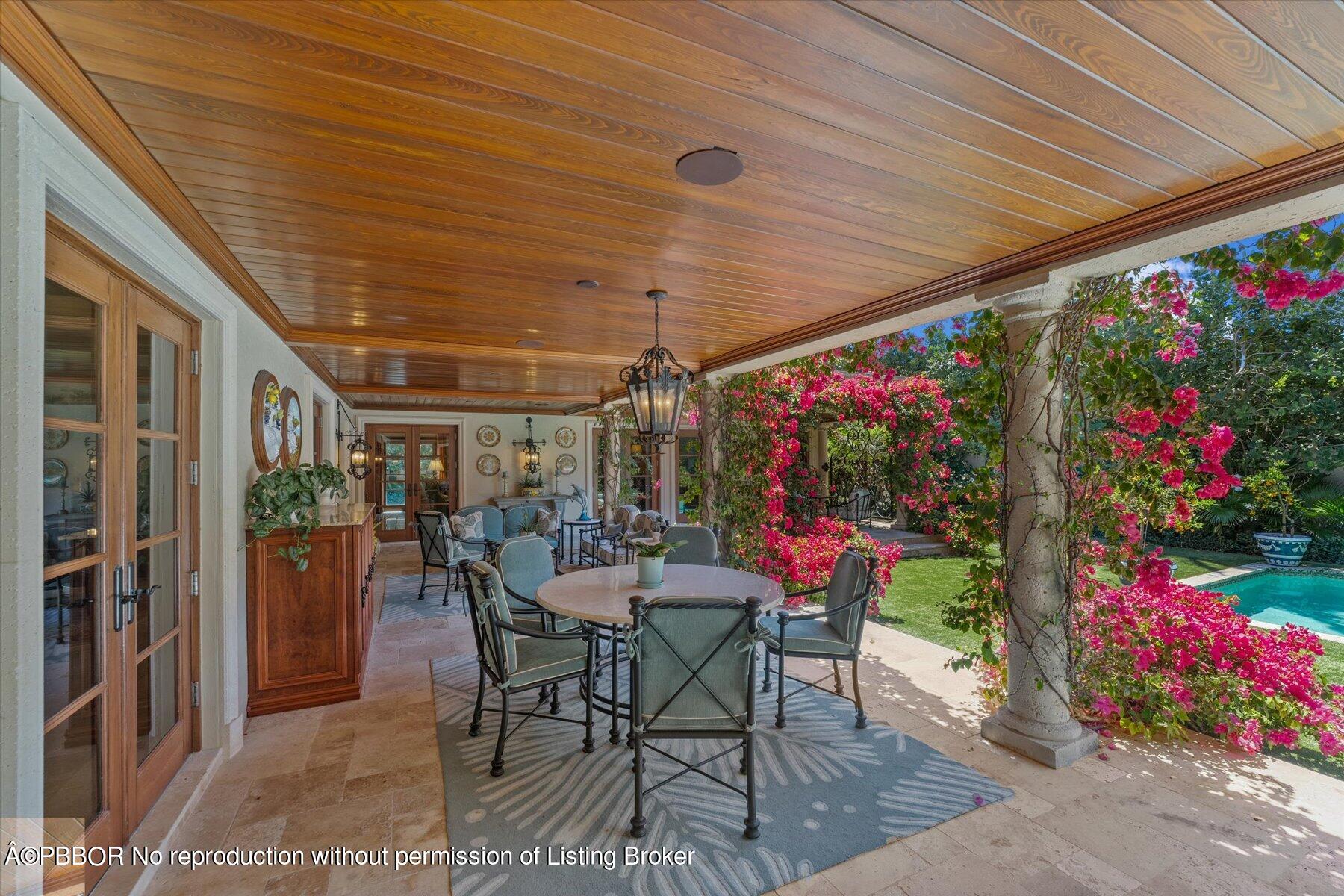 110 Wells Road Palm Beach, FL 33480 - Photo 43 of 55 Loggia