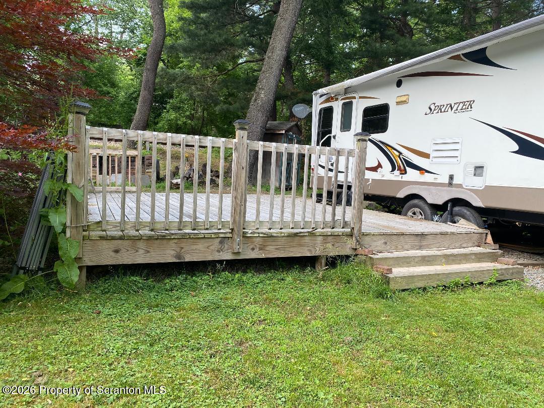 68 Black Diamond Beach Road Tunkhannock, PA 18657 - Photo 8 of 14 Deck