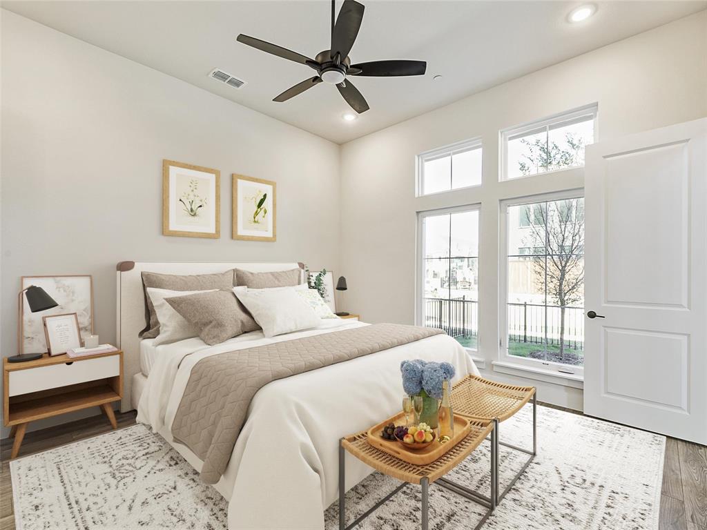 4299 Reeder Rdg Way Frisco, TX 75033 - Photo 7 of 30 a bedroom with a bed and a window