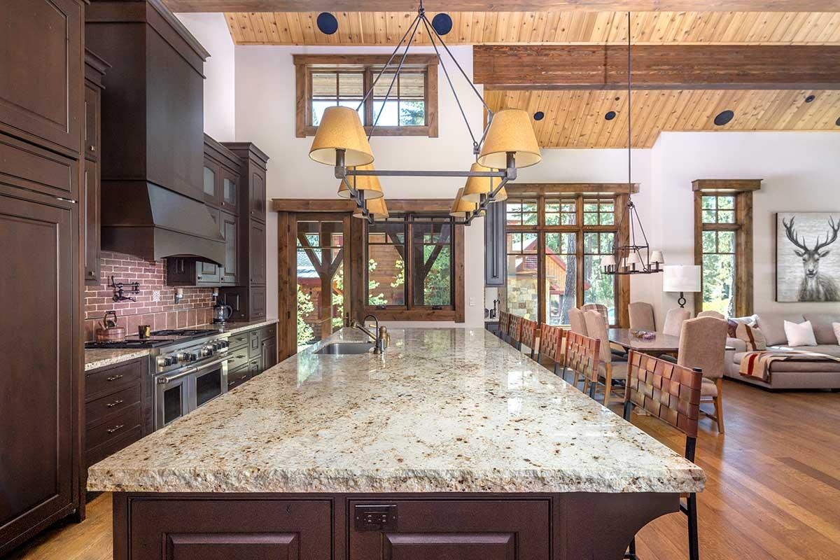 10606 Dutton Court Truckee, CA 96161 - Photo 8 of 22 a view of kitchen and dining room with wooden floor