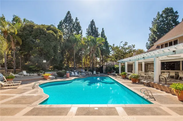a view of a backyard with a patio