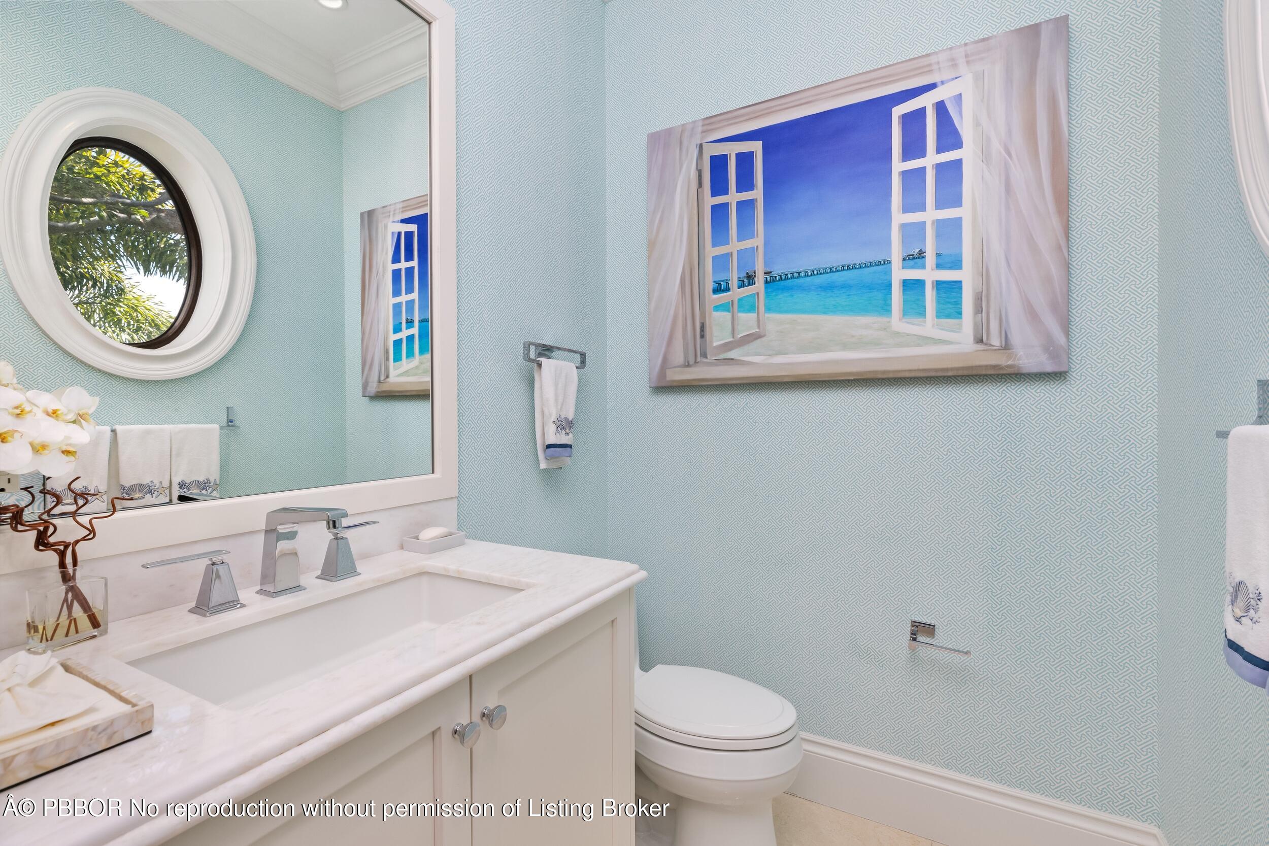 1675 Lands End Road Manalapan, FL 33462 - Photo 34 of 39 Powder Room