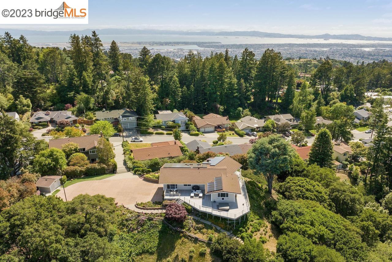 a view of a lake with a mountain