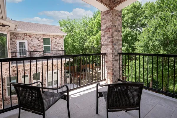 a view of a terrace view