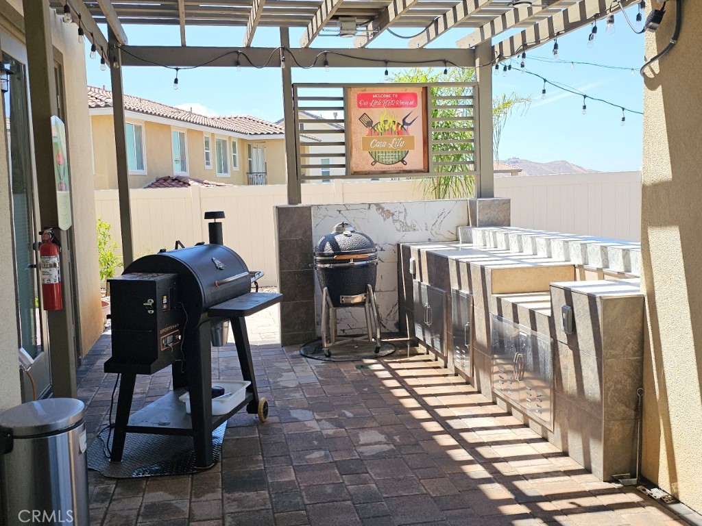 13952 Lily Lane Riverside, CA 92503 - Photo 36 of 42 BBQ room and firepit