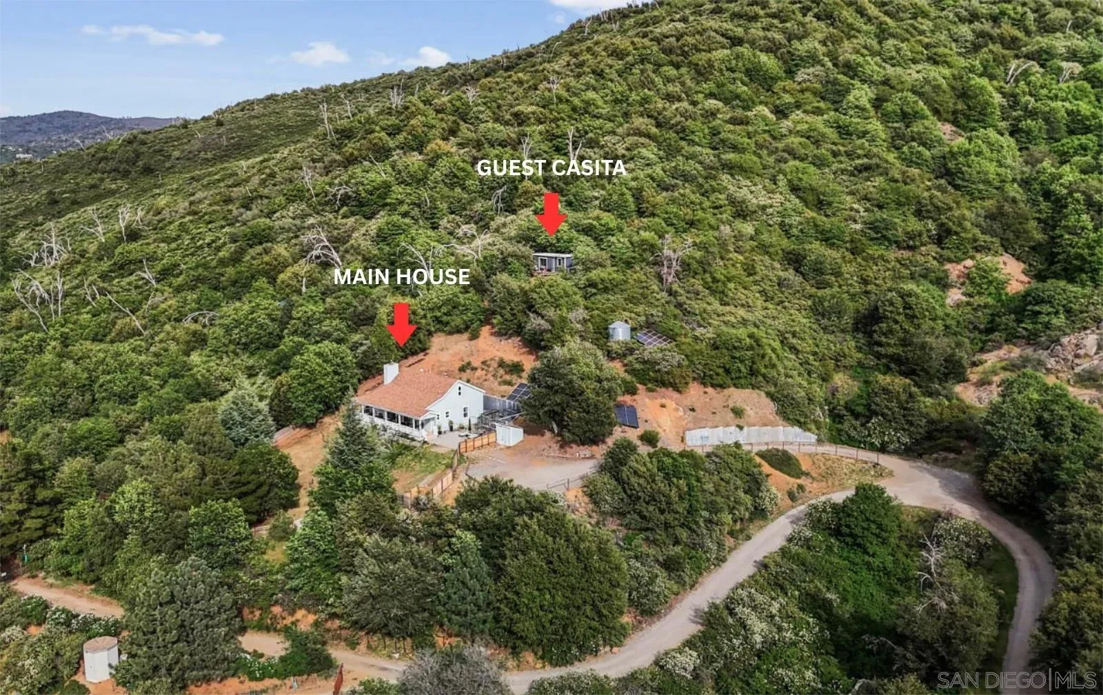 5058 Acorn Patch Road Julian, CA 92036 - Photo 3 of 67 Main House with detached guest casita on 3.89 Acres