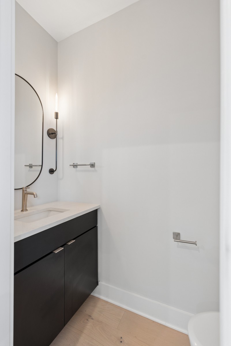 4 D Trimble Street Nashville, TN 37210 - Photo 17 of 53 a bathroom with a sink and a mirror