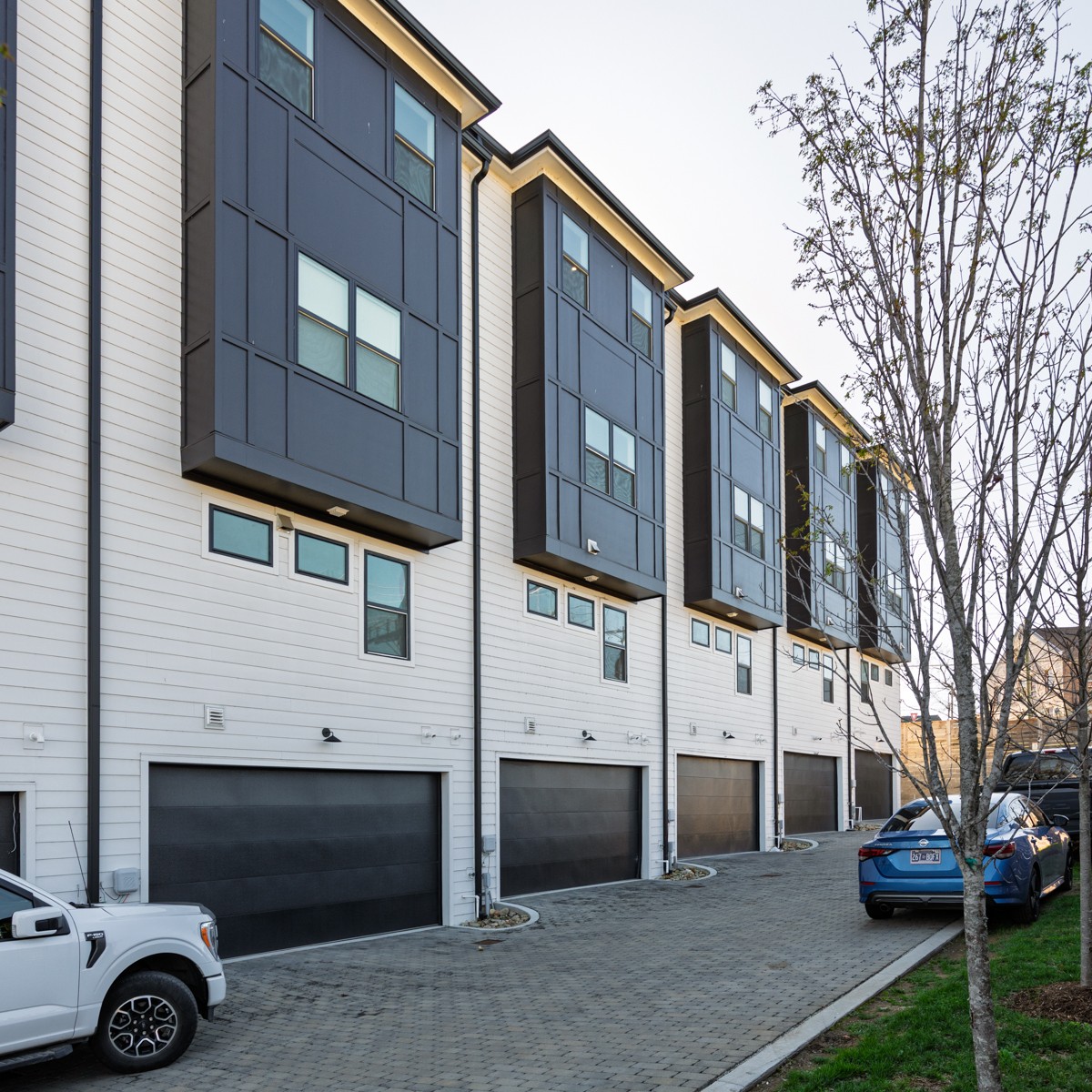 4 D Trimble Street Nashville, TN 37210 - Photo 41 of 53 a view of a car park in front of house