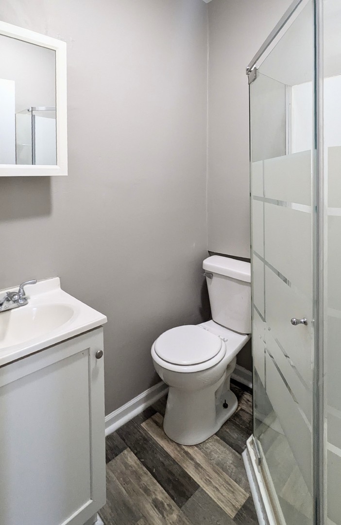 832 Richards Street, Unit 2E Joliet, IL 60433 - Photo 4 of 5 a bathroom with a toilet and a sink