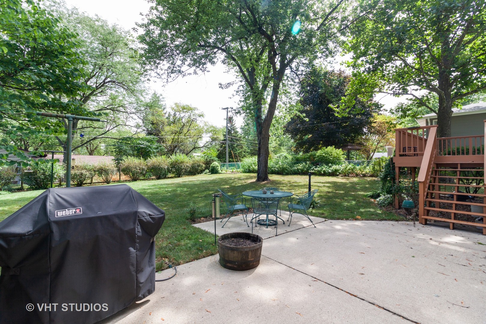 N255 Peter Road Winfield, IL 60190 - Photo 17 of 29 a view of a garden with patio
