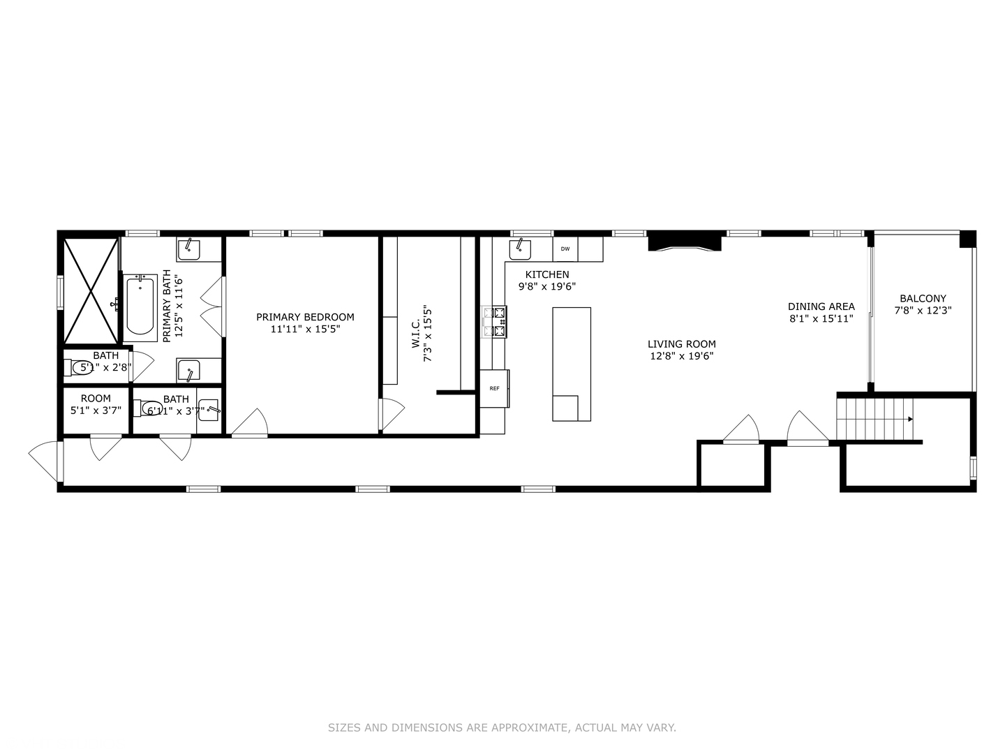 Undisclosed Address Chicago, IL 60657 - Photo 36 of 39 a picture of a floor plan