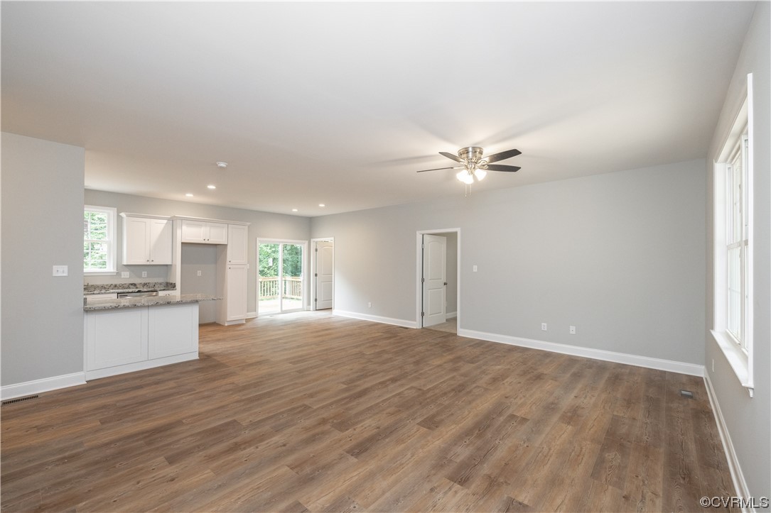 76 Trents Mill Road Cumberland, VA 23040 - Photo 6 of 36 a view of an empty room with a window
