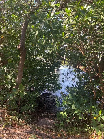 a backyard of a house