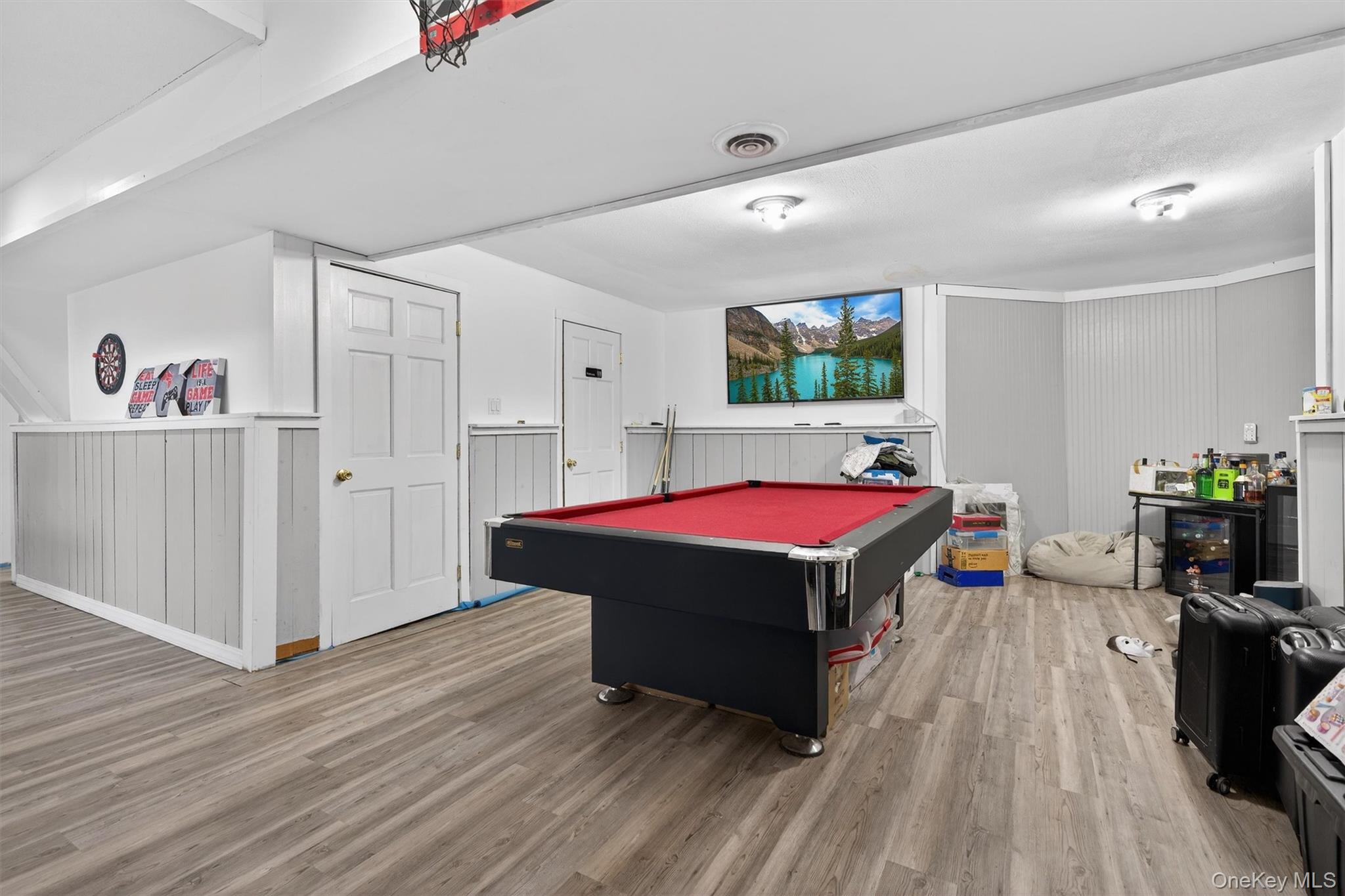 71 Eagle Crest Road Port Jervis, NY 12771 - Photo 38 of 45 Recreation room featuring billiards and light wood-style floors