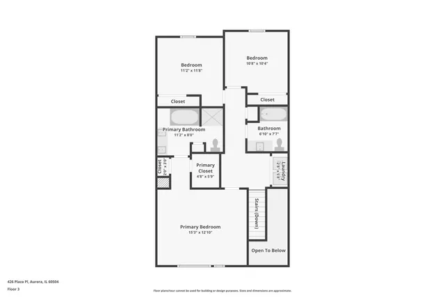 $424,900 | 426 Plaza Place, Aurora, IL 60504