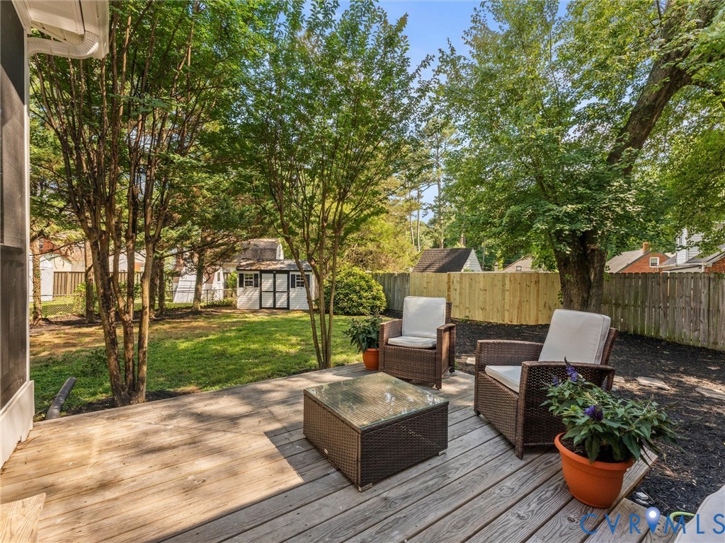 1107 Santa Rosa Road Henrico, VA 23229 - Photo 31 of 36 overlooking beautiful back yard