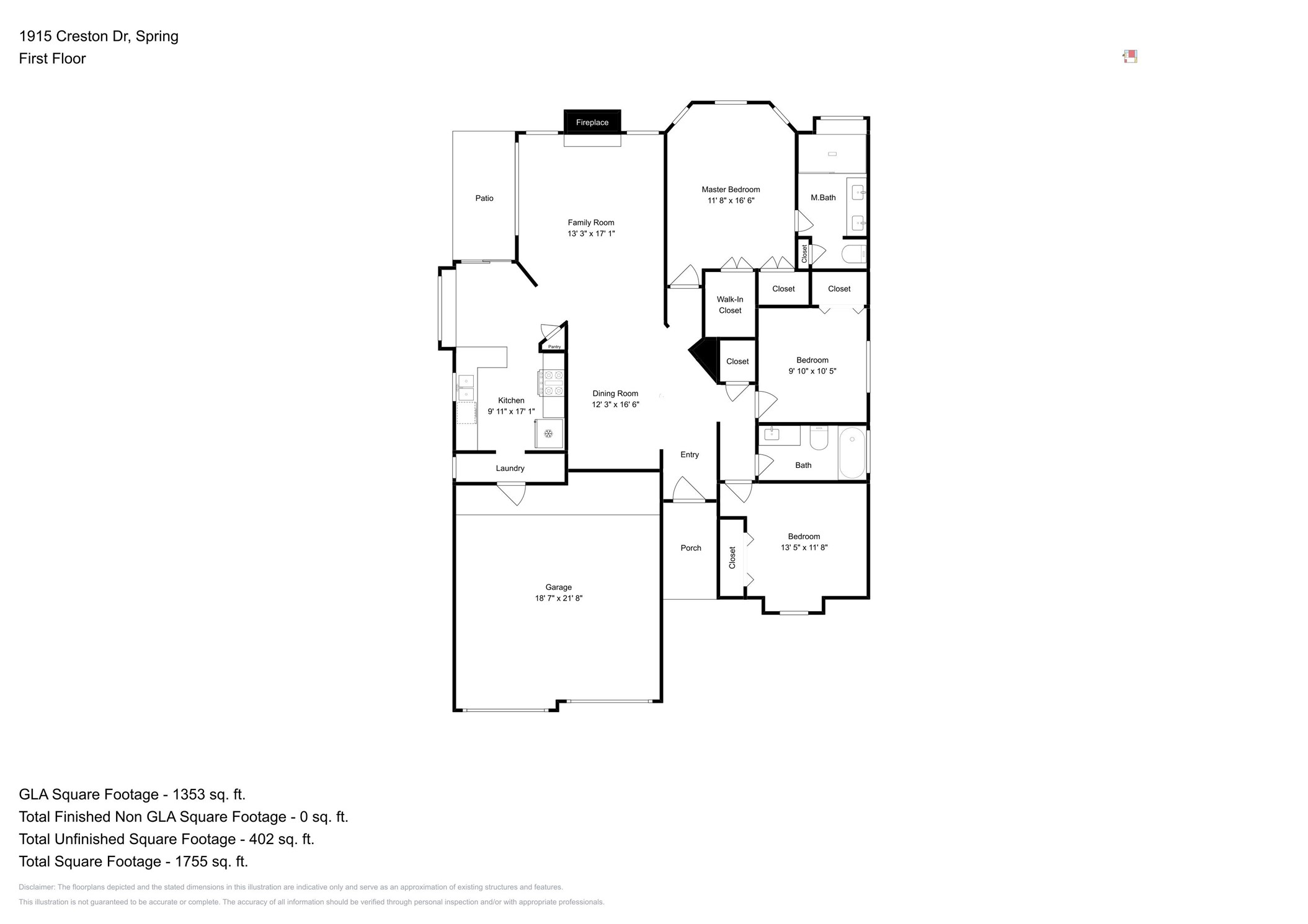1915 Creston Drive Spring, TX 77386 - Photo 18 of 18