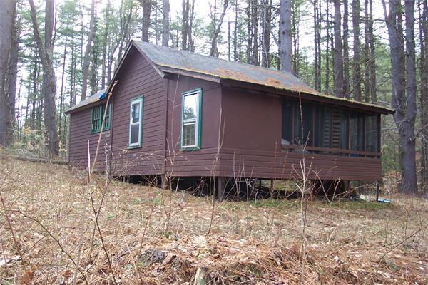 221 Zoar Road Rowe, MA 01367 - Photo 2 of 4 a view of a back yard of the house