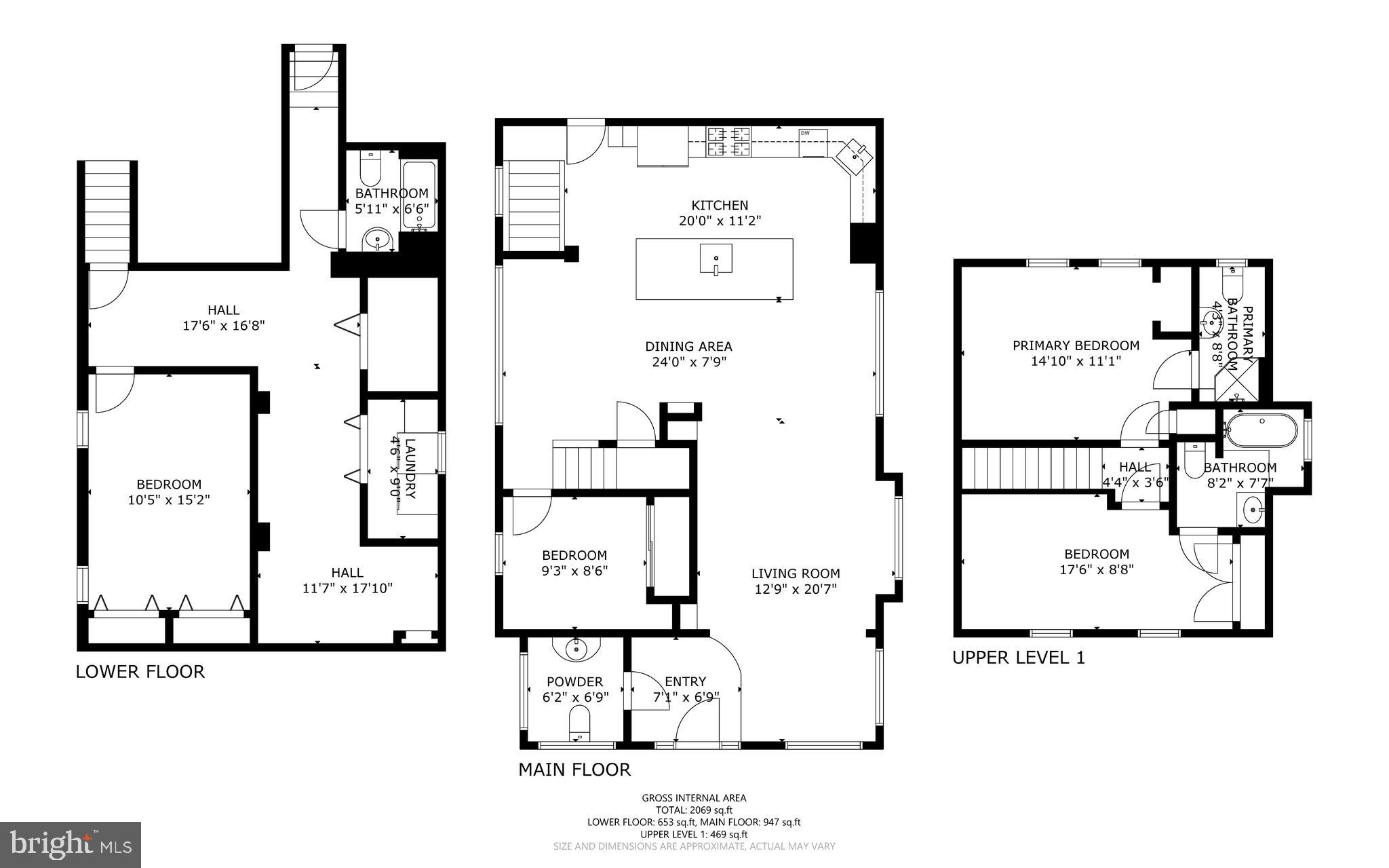 800 North Point Road Baltimore, MD 21224 - Photo 37 of 40 with black and white photo of a white and white wall