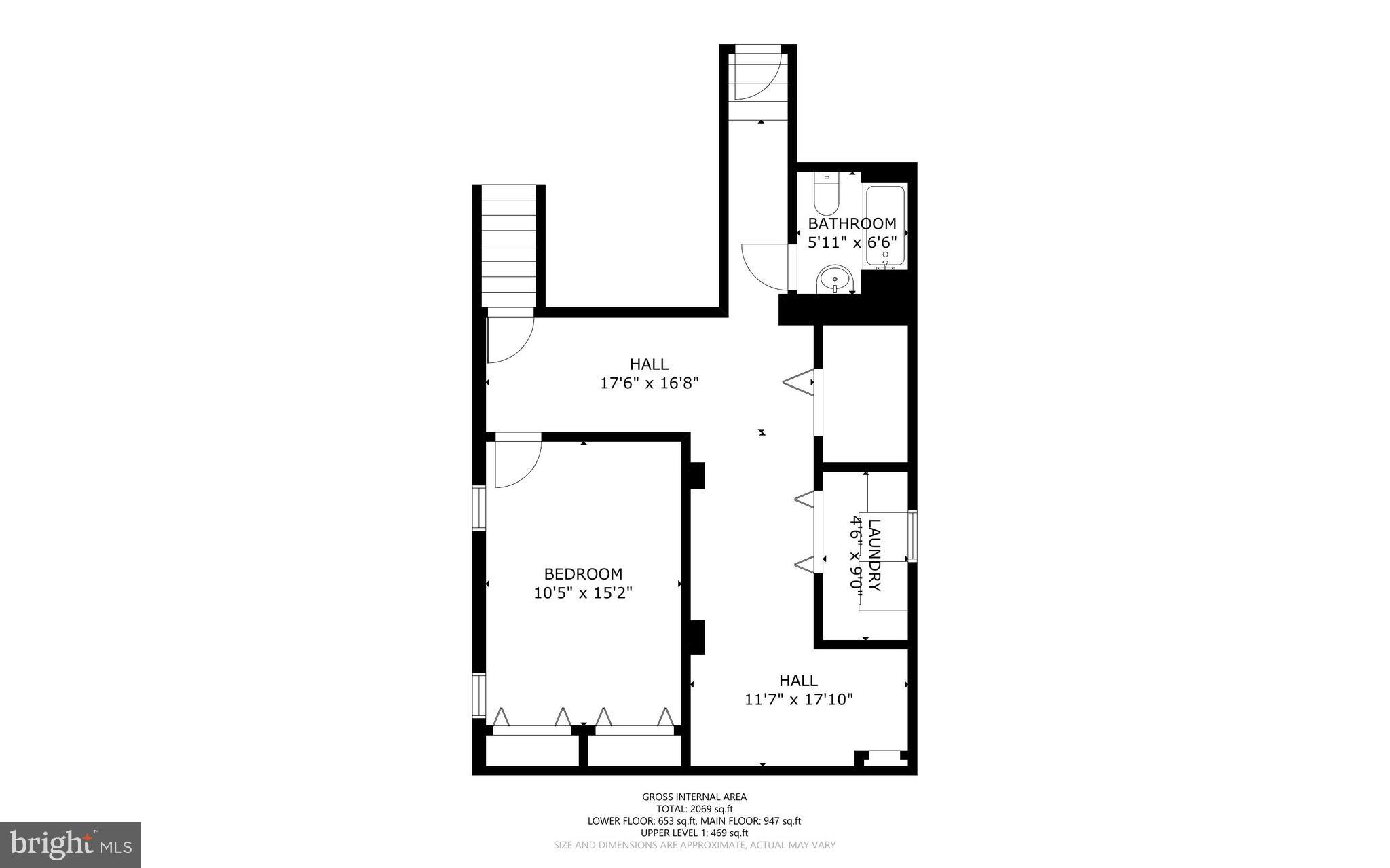 800 North Point Road Baltimore, MD 21224 - Photo 38 of 40 a picture of floor plan