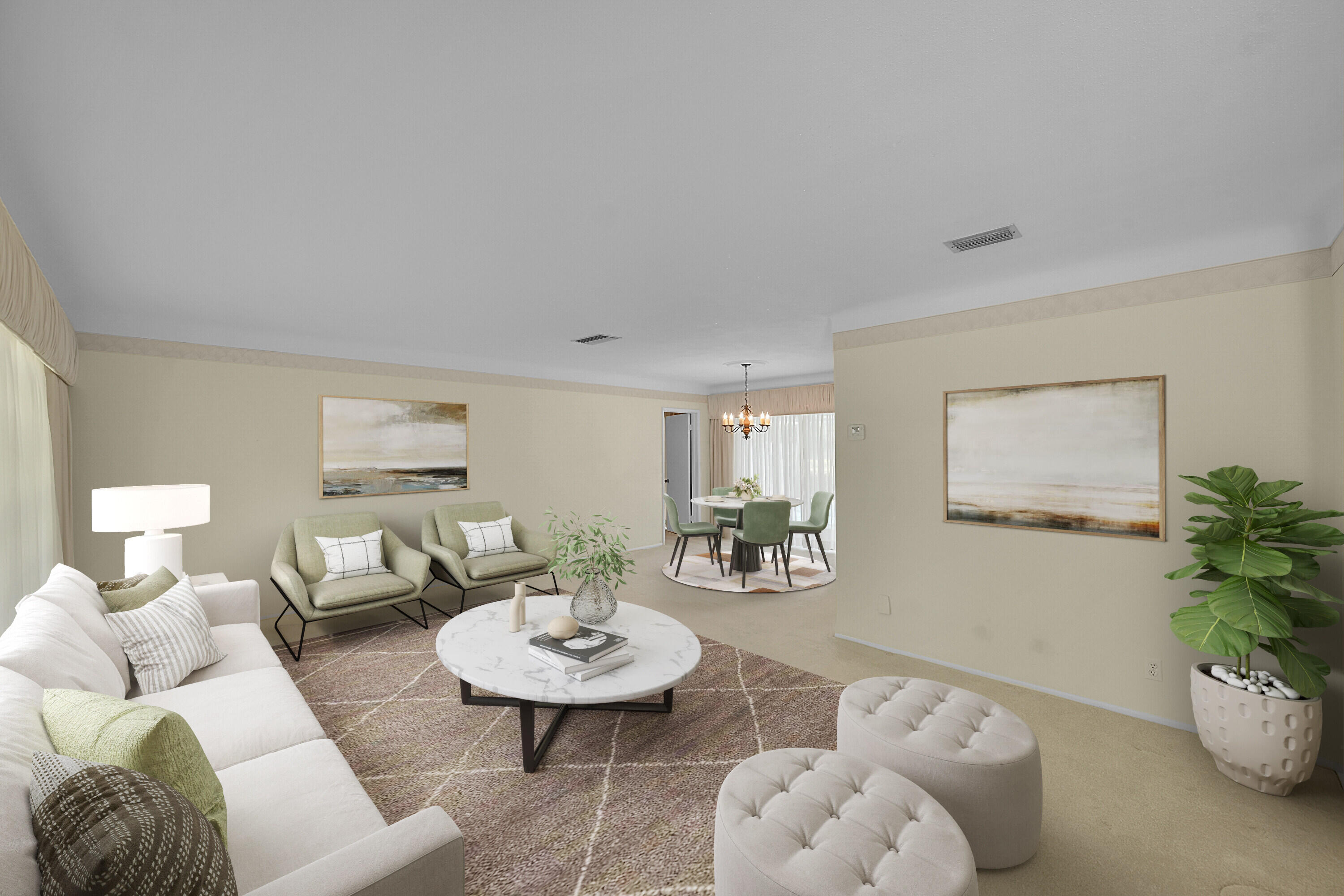 1180 Southwest 14th Drive Boca Raton, FL 33486 - Photo 9 of 42 Virtual LivingDining