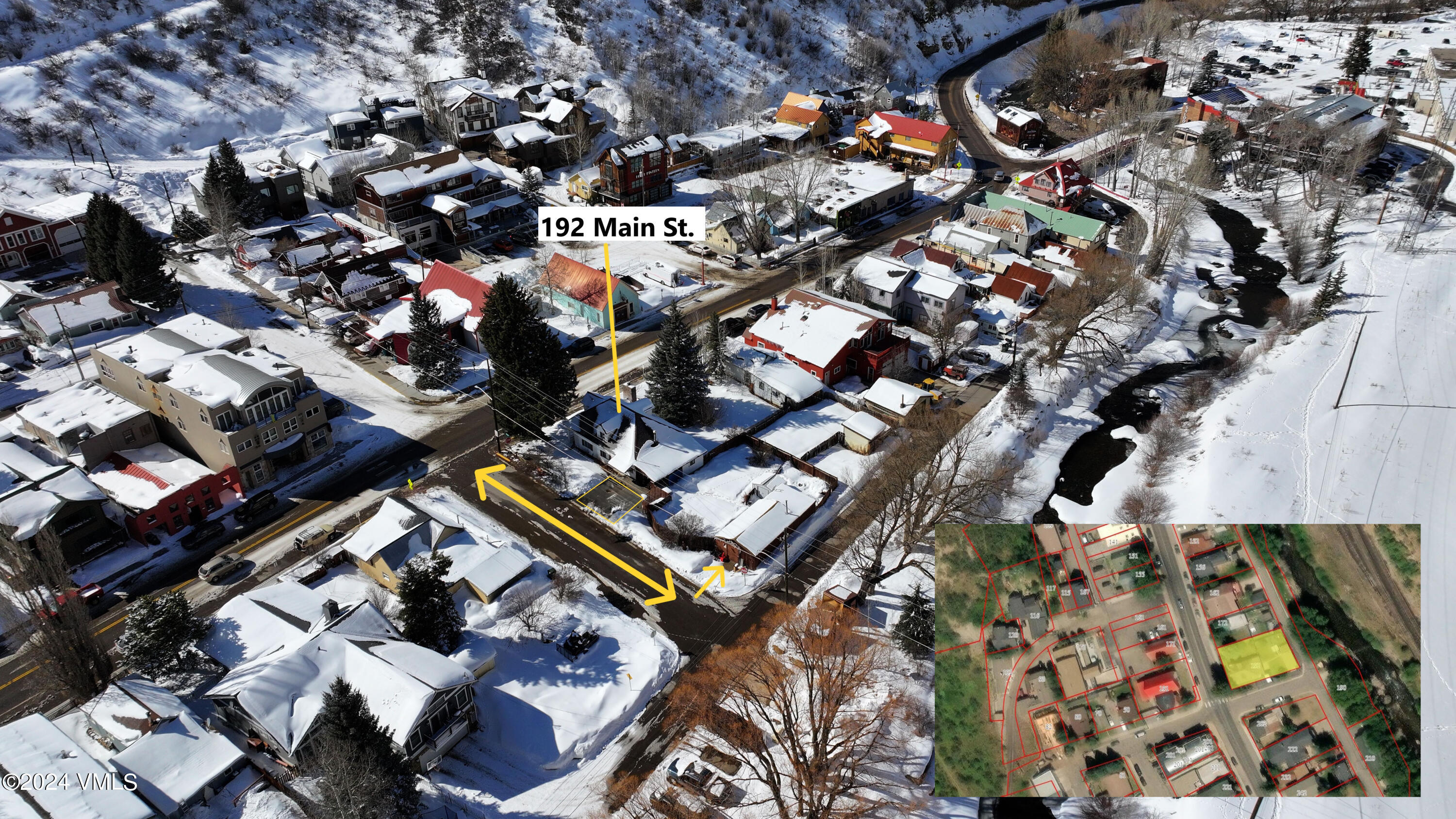 192 Main Street Minturn, CO 81645 - Photo 9 of 11 an aerial view of a city