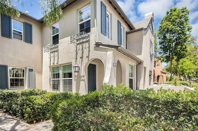 a front view of a multi story residential apartment building