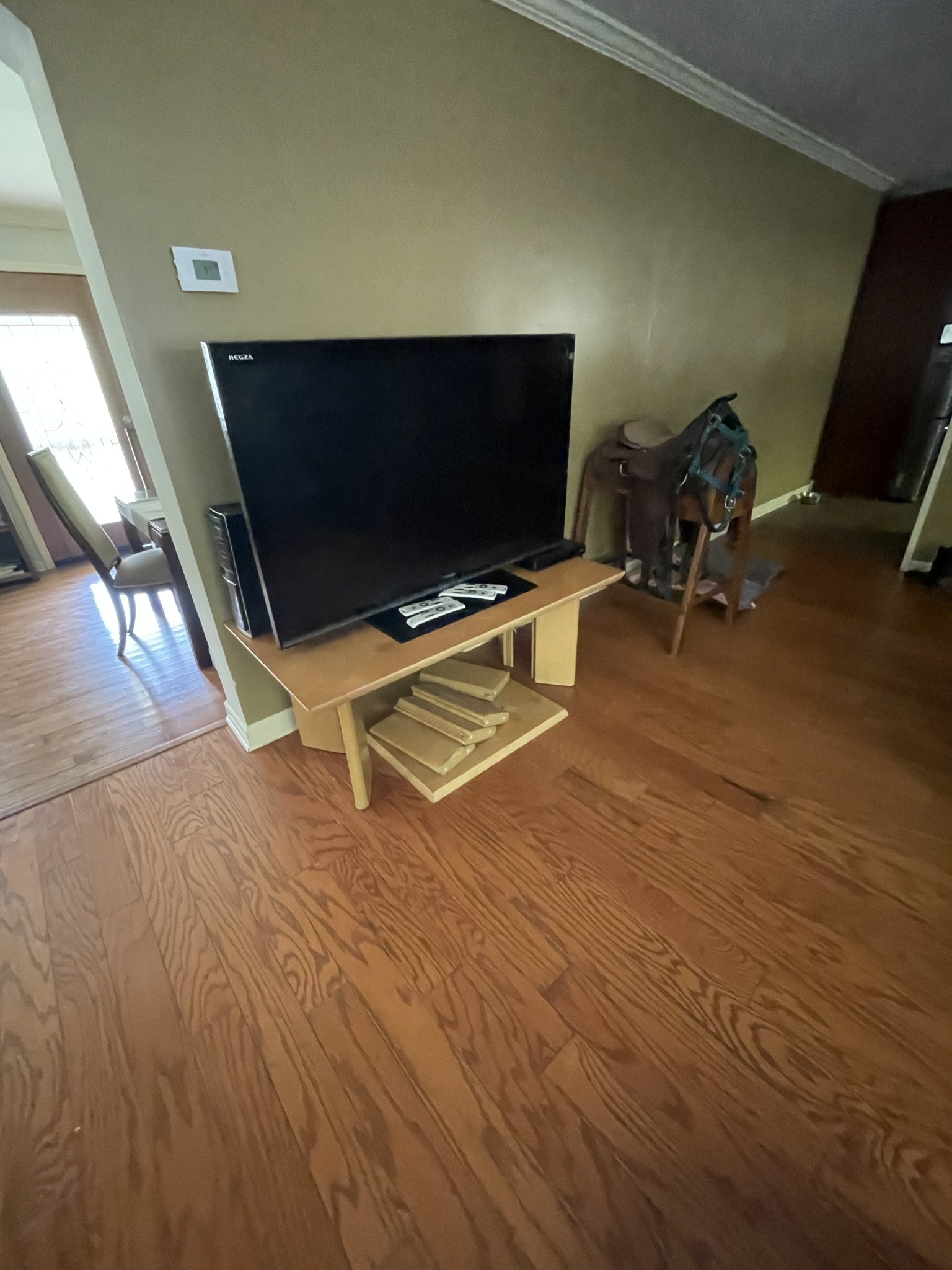 265 Harris Hollow Road Pleasant Shade, TN 37145 - Photo 12 of 15 a living room with furniture and a flat screen tv