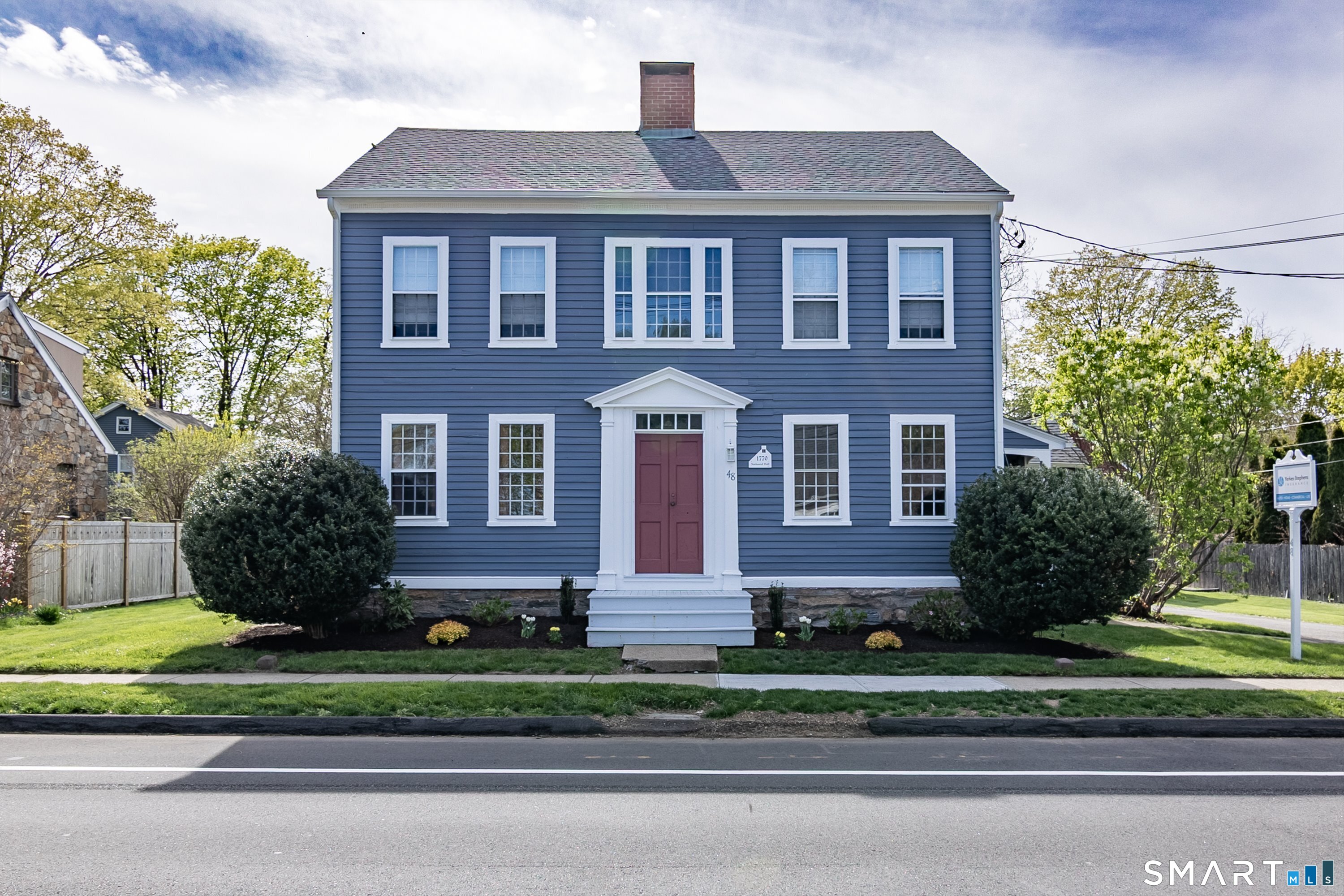 The Nathaniel Hall House c. 1770