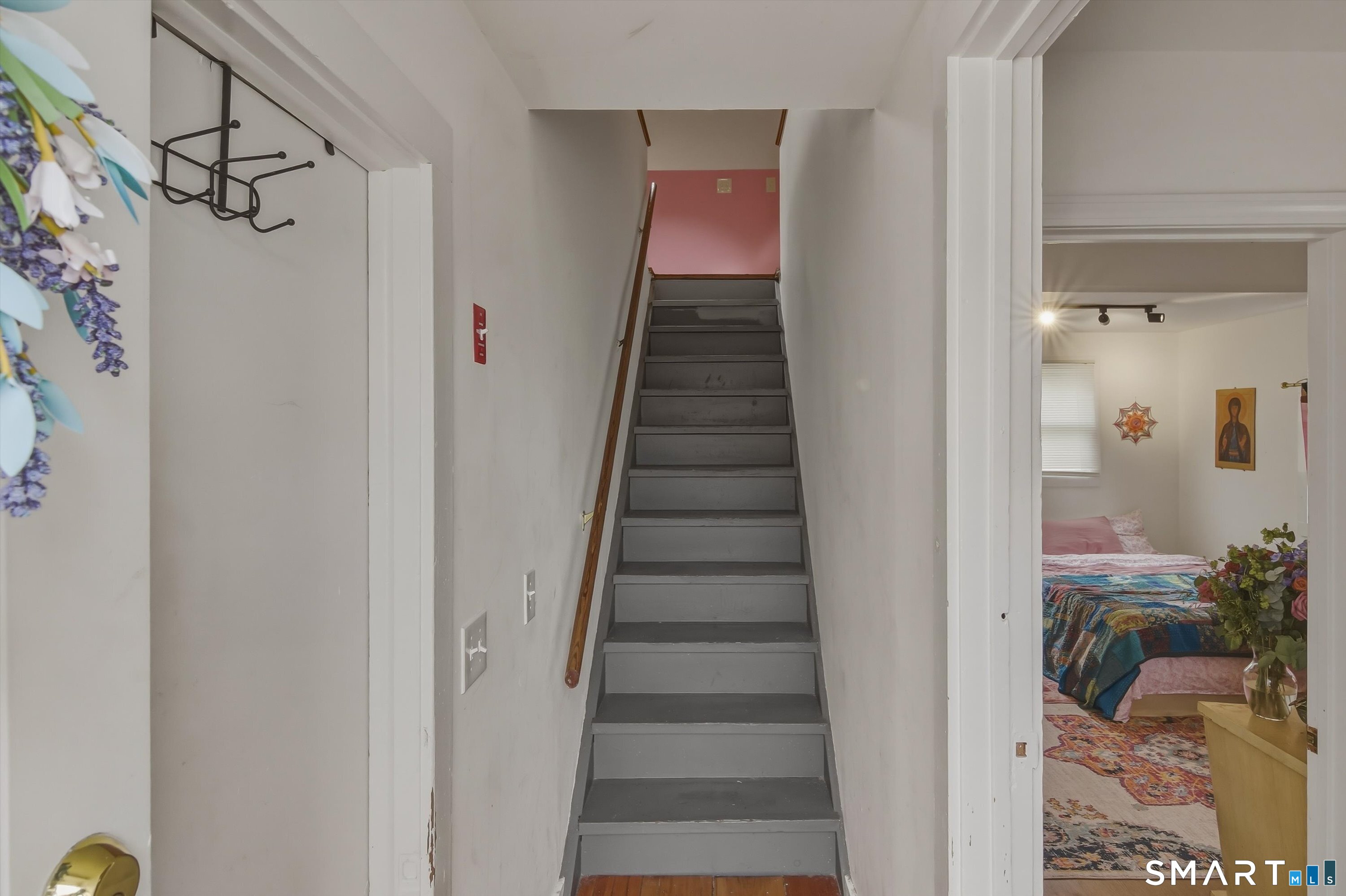 48 State Street Guilford, CT 06437 - Photo 34 of 40 Stairway to Main Level Barn Apartment
