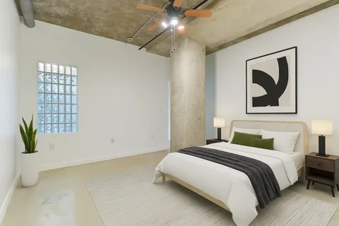 a view of a small space