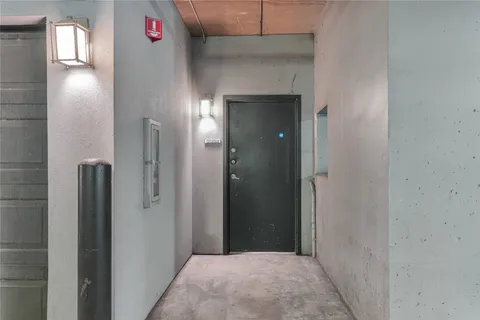 a view of a bathroom with shower