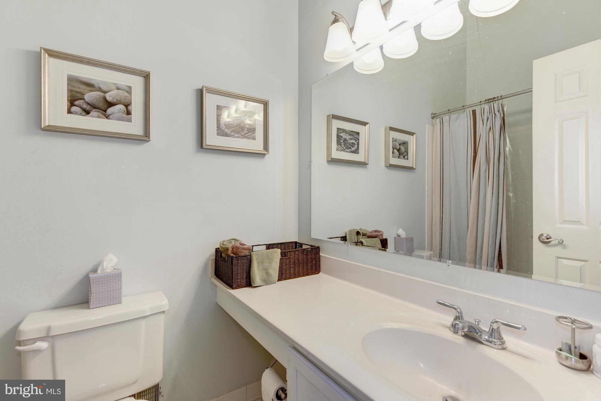 419 Davis Avenue Southwest Leesburg, VA 20175 - Photo 14 of 19 a bathroom with a sink a toilet and a mirror