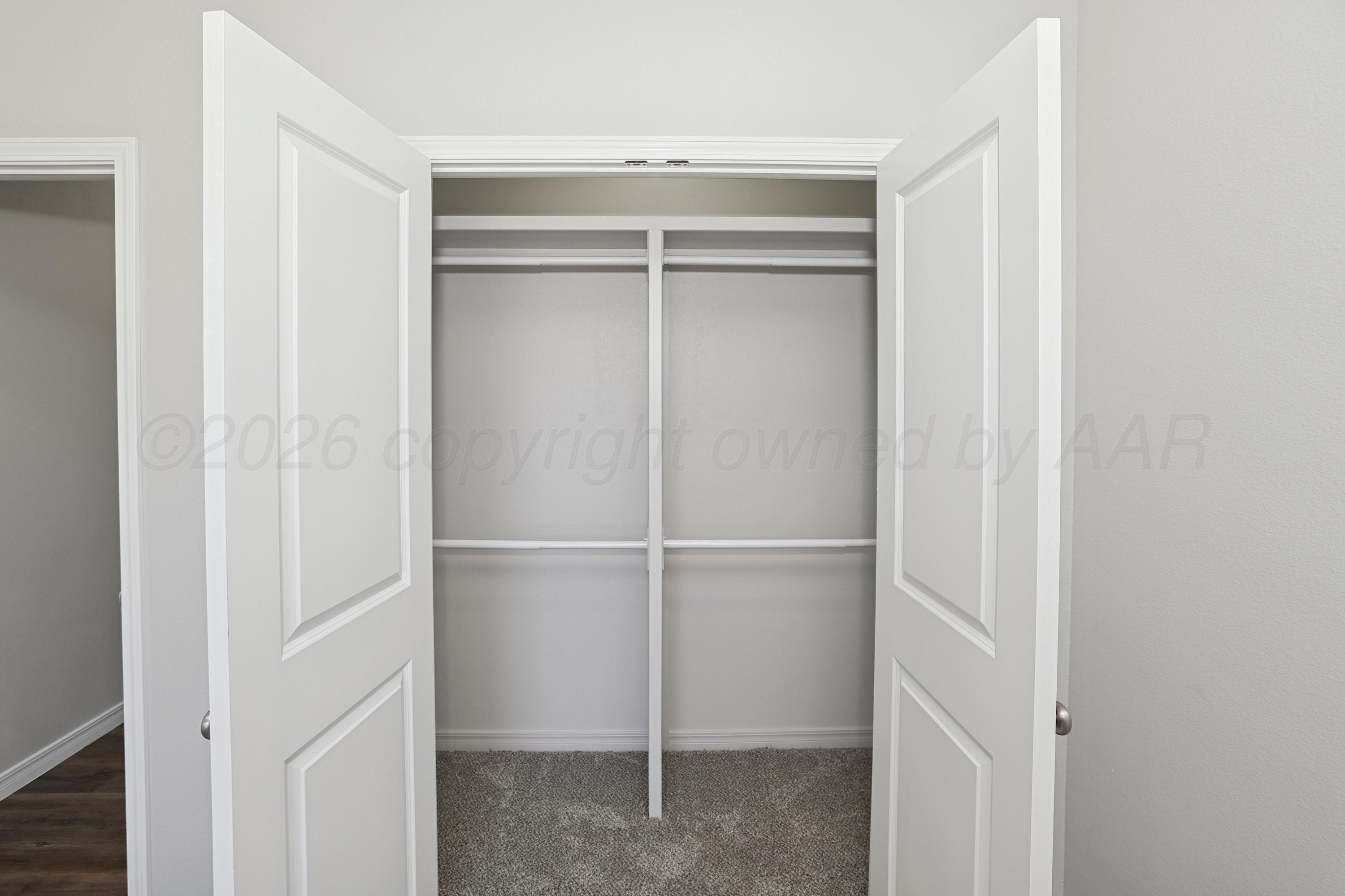 900 West Maple White Deer, TX 79097 - Photo 16 of 25 15-2nd Bedroom Closet