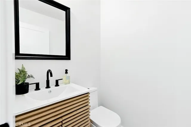 a view of a big yard next to a building