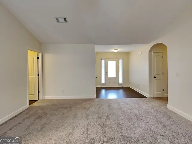 a view of livingroom with natural light