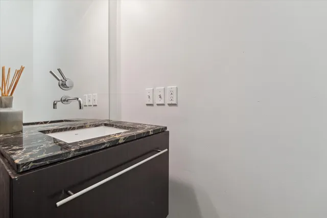 a view of storage and utility room in empty room