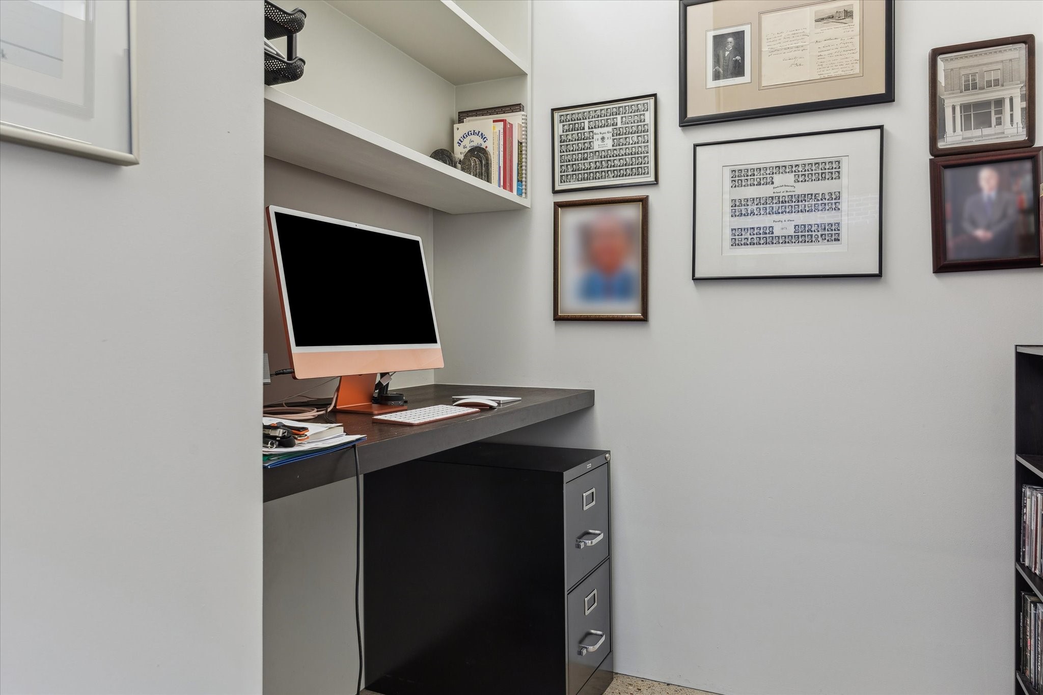 2307 Wroxton Road Houston, TX 77005 - Photo 6 of 35 a view of a workspace with furniture