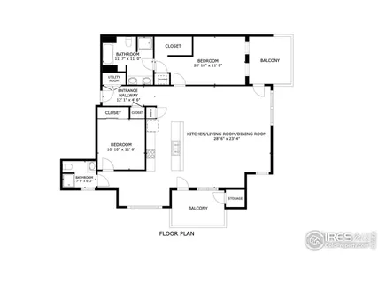 a picture of floor plan