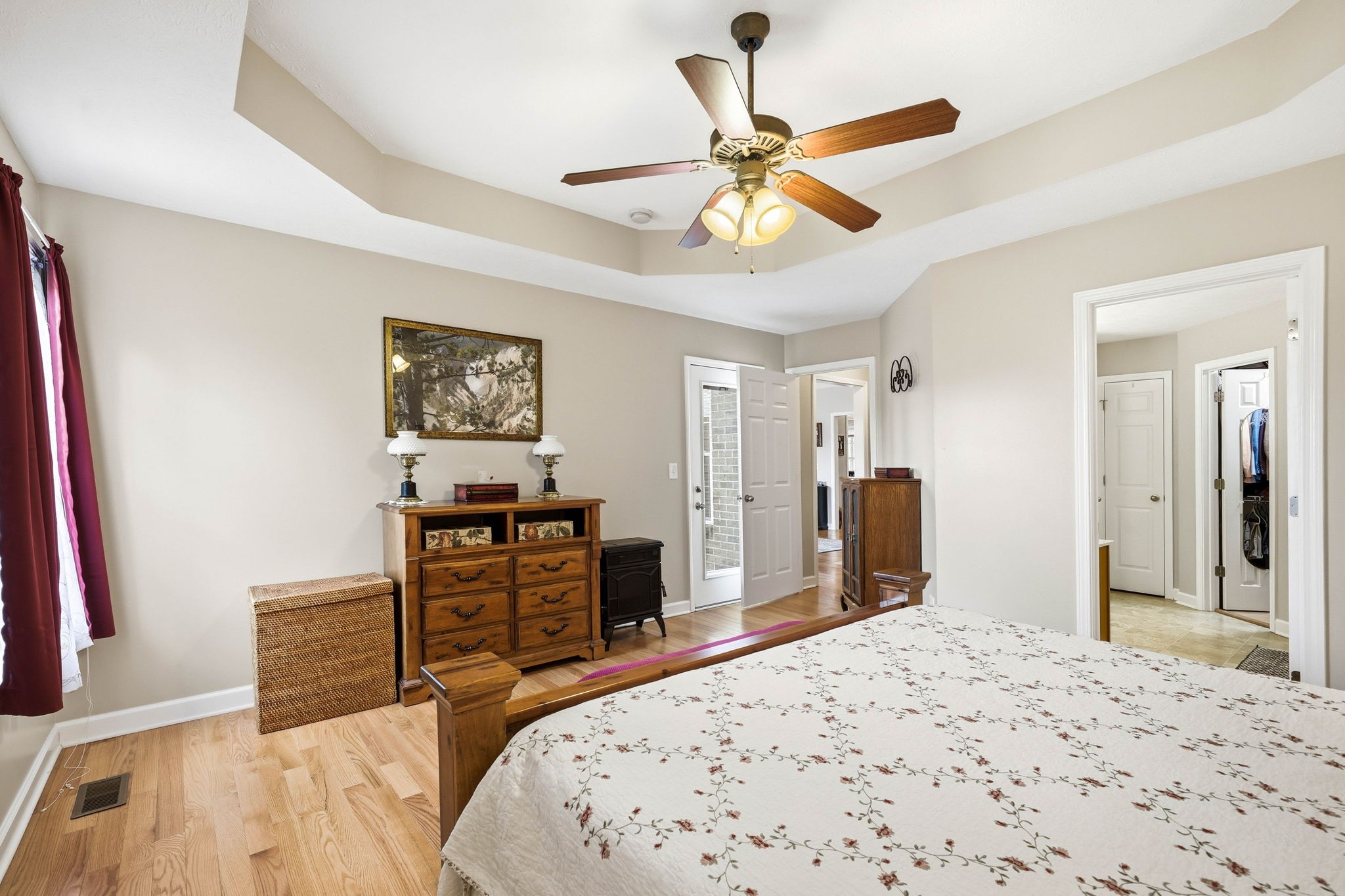 1931 Mural Lane Murfreesboro, TN 37127 - Photo 13 of 47 a bedroom with a bed and a dresser in it