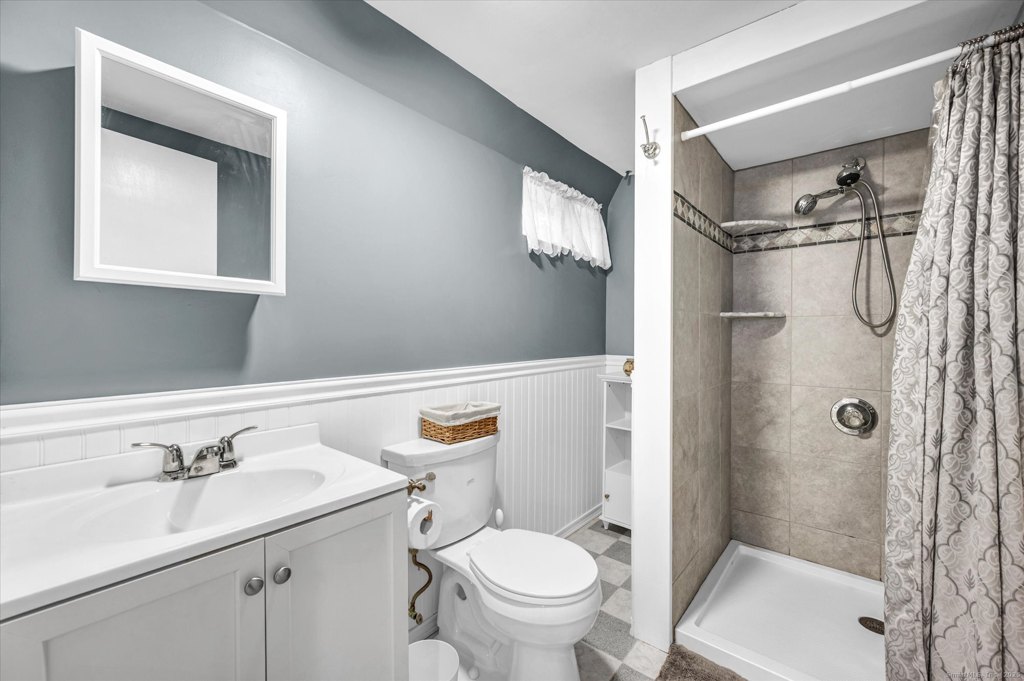 491 Long Hill Road Middletown, CT 06457 - Photo 19 of 27 a bathroom with a sink toilet and shower