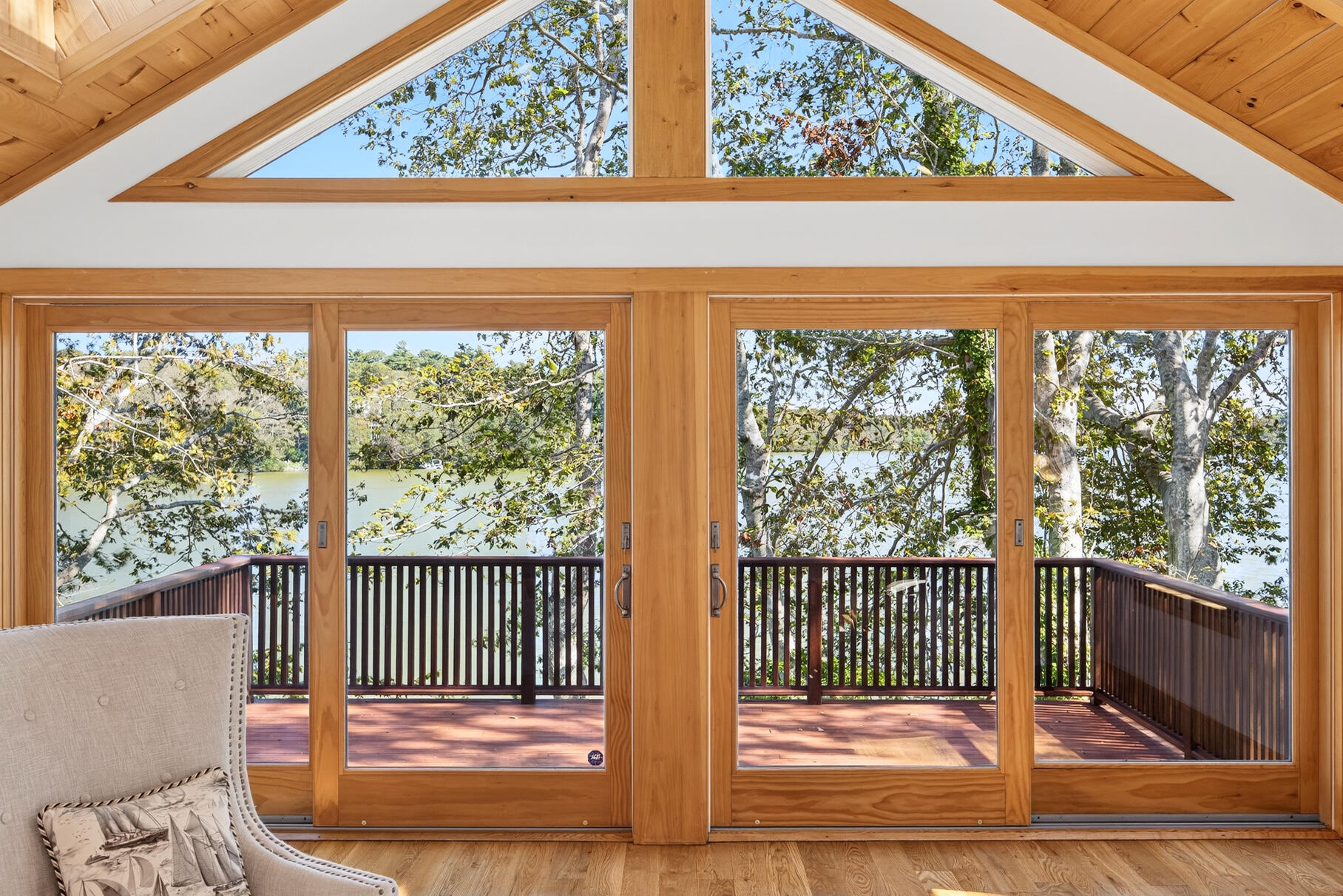 131 Timberlane Drive Mashpee, MA 02649 - Photo 30 of 57 a view of a room with wooden floor and windows