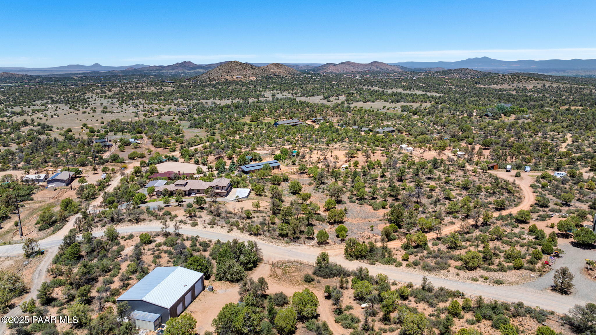 13175 North Bull Run Road Prescott, AZ 86305 - Photo 59 of 60 a view of a city with mountain